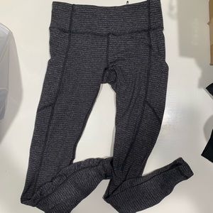 Lululemon peppered grey leggings